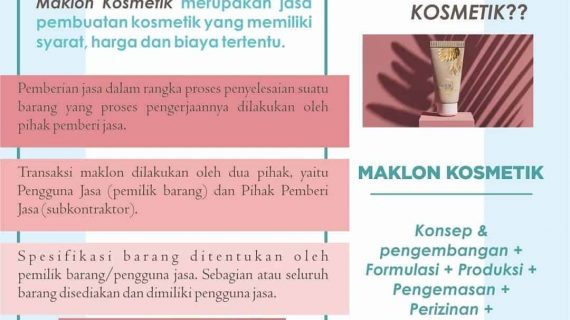 Jasa Maklon Kosmetik Terpercaya dan Terbaik